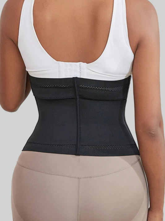 Corset Serre-taille longline Noir