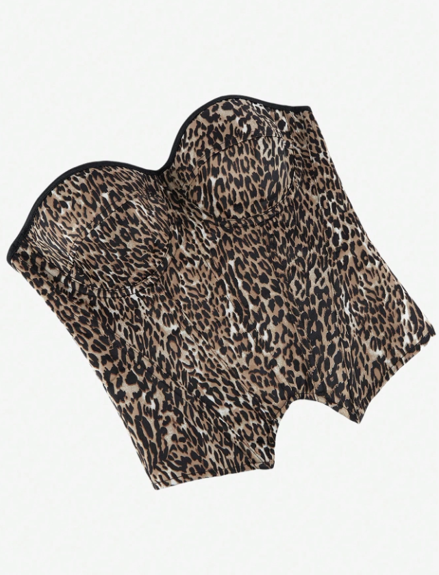 Gold Brocade Expert Waist Training Overbust Corset