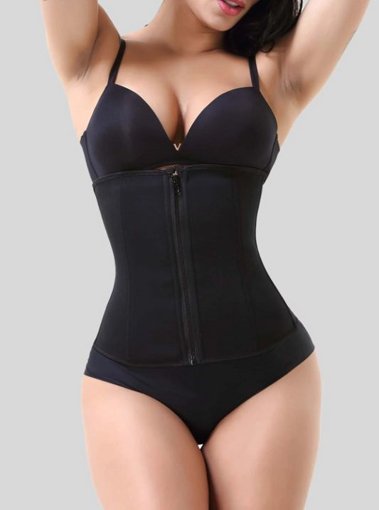 CORSET UNDERBUST SERRE-TAILLE NOIR