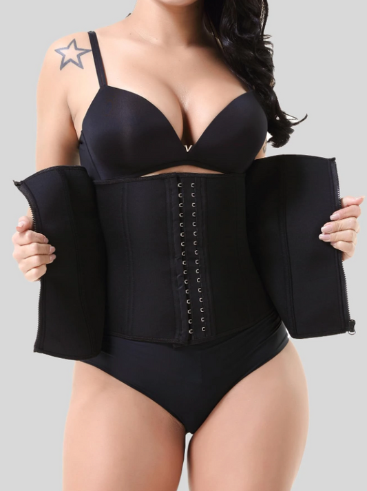 CORSET UNDERBUST SERRE-TAILLE NOIR